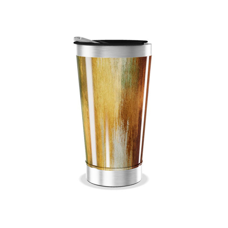 Copo Térmico - Madeira Aço Inox