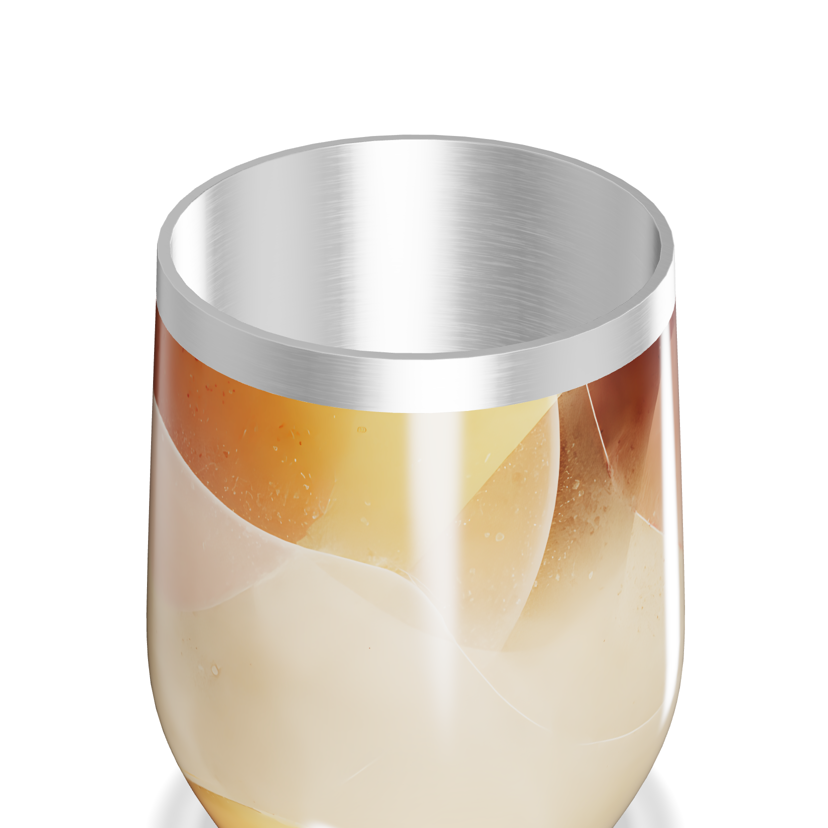 Copo Térmico Slim - Estampa Marmorizada