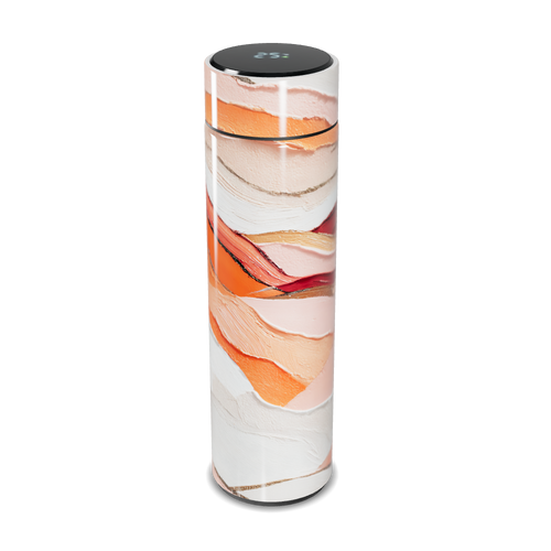 Garrafa Térmica Touch - Estampa Abstrata Colorida