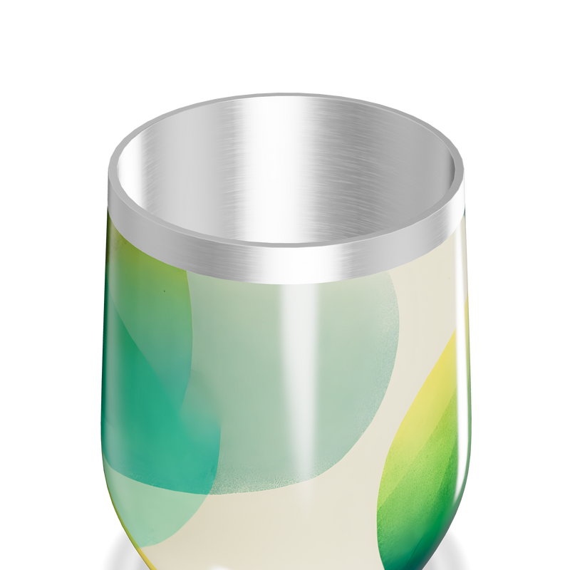 Copo Térmico Slim - Estampa Abstrata Colorida