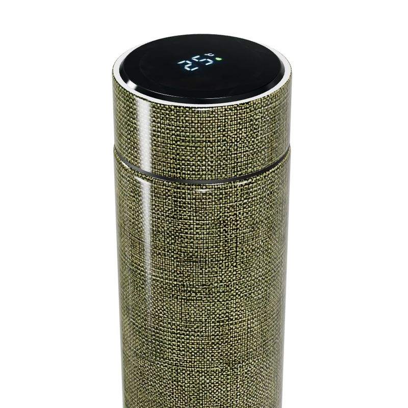 Garrafa Térmica Touch - Verde Texturizada