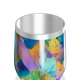 Copo Térmico Slim - Estampa Abstrata Colorida