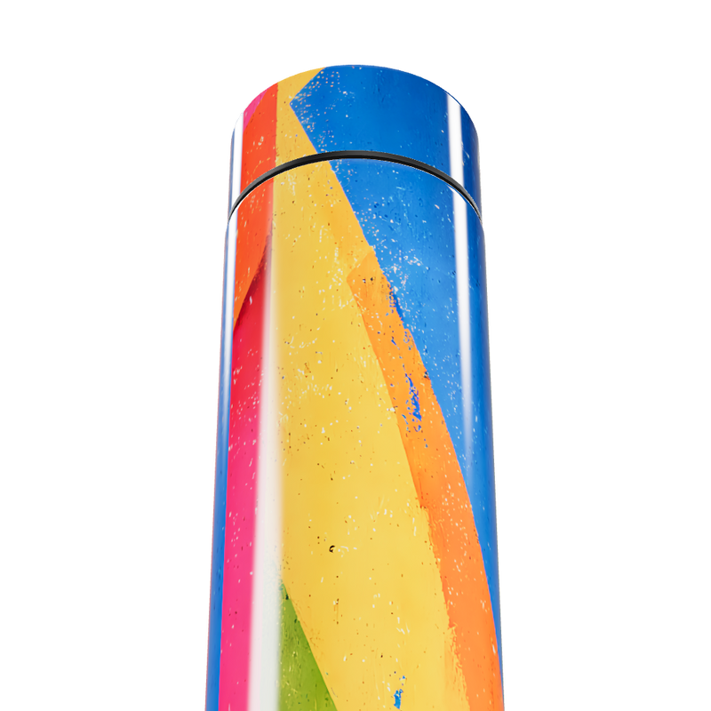 Garrafa Térmica Touch - Colorida com Display LED