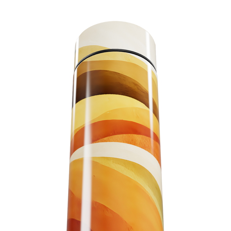 Garrafa Térmica Touch - Estampa Abstrata Colorida