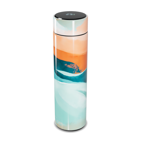 Garrafa Térmica Touch - Estampa Abstrata Colorida