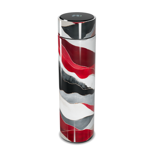 Garrafa Térmica Touch - Design Marmorizado Colorido