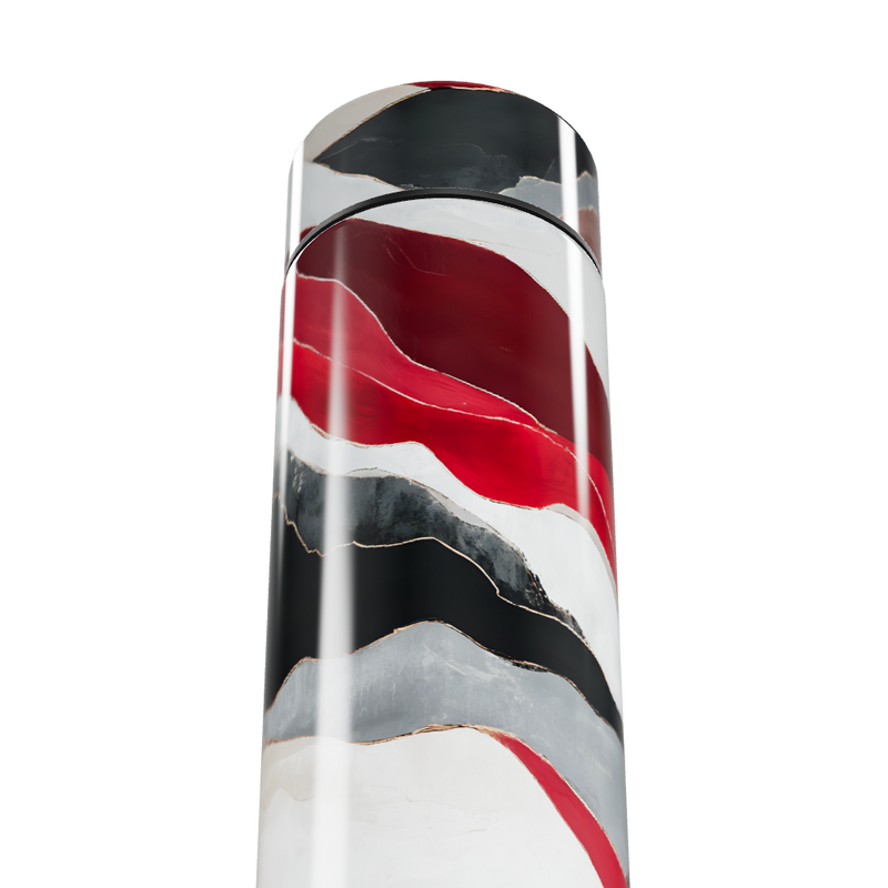 Garrafa Térmica Touch - Design Marmorizado Colorido