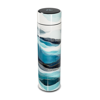 Garrafa Térmica Touch - Azul Estampada