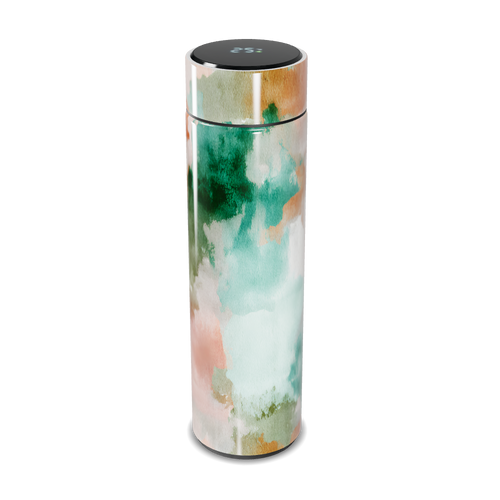 Garrafa Térmica Touch - Estampa Aquarela