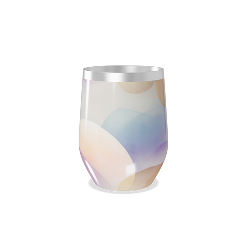 Copo Térmico Slim - Estampa Pastel Aquarela