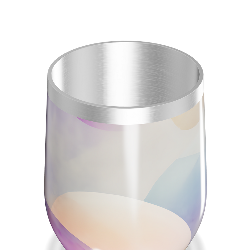 Copo Térmico Slim - Estampa Pastel Aquarela