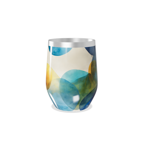 Copo Térmico Slim - Estampa Colorida Abstrata