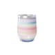 Copo Térmico Slim - Listrado Pastel Aço Inox