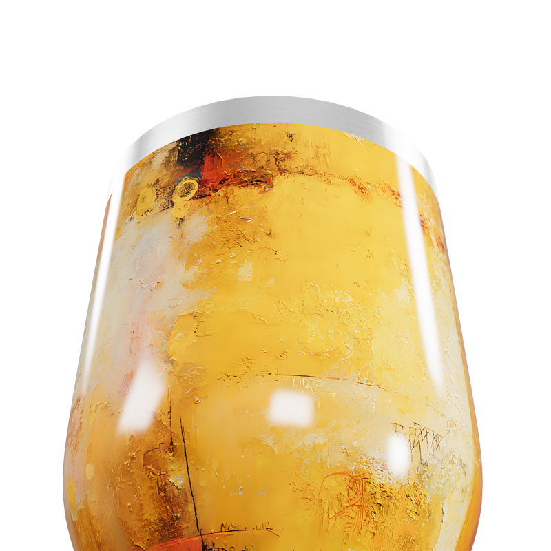 Copo Térmico Slim - Amarelo Texturizado