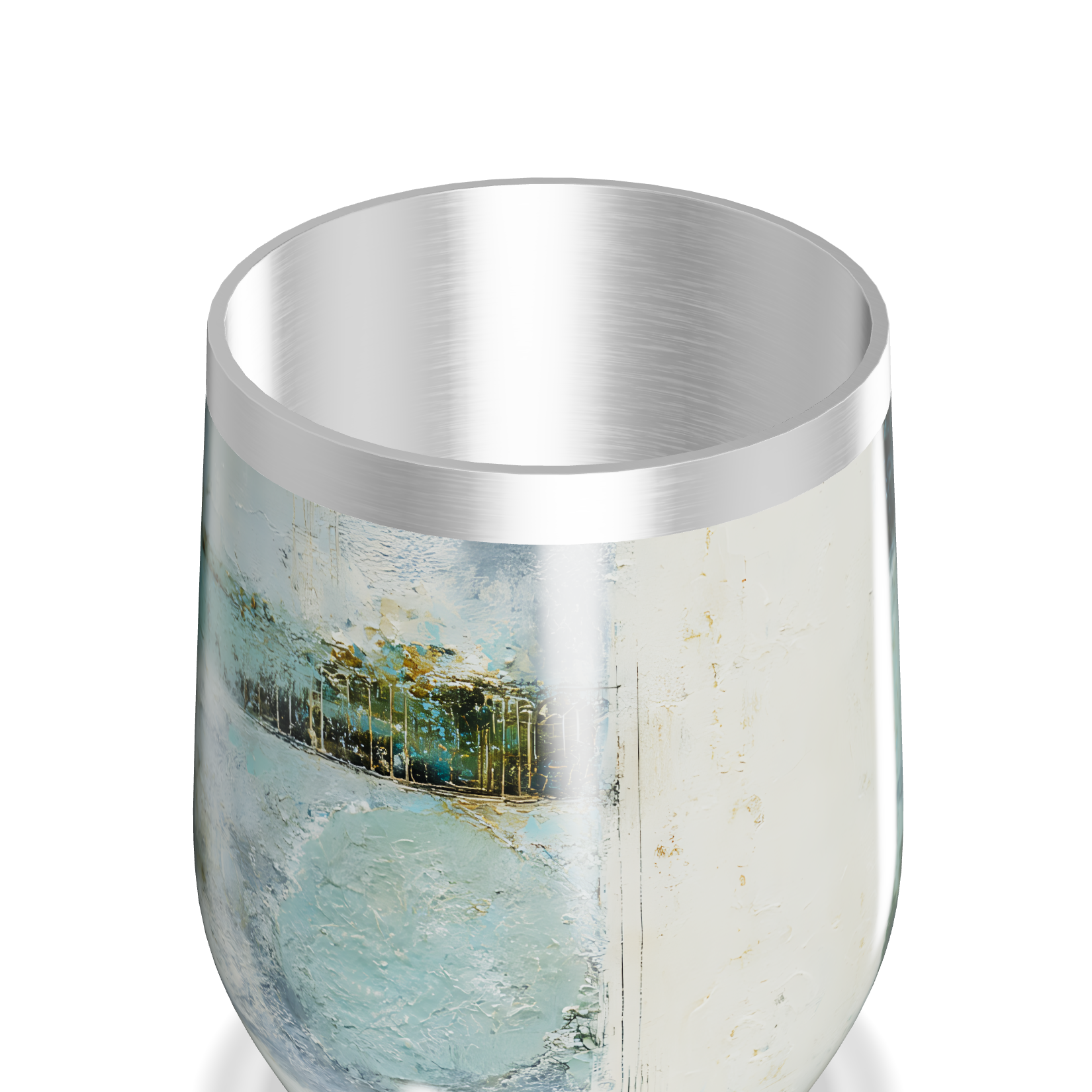 Copo Térmico Slim - Aço Inox Texturizado