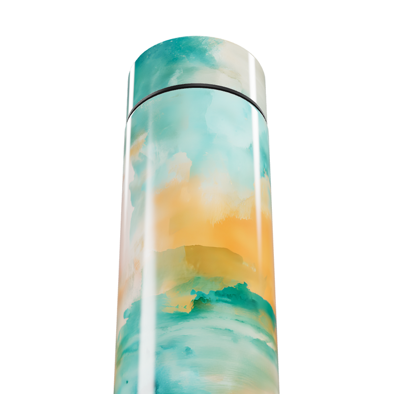 Garrafa Térmica Touch Estampa Aquarela