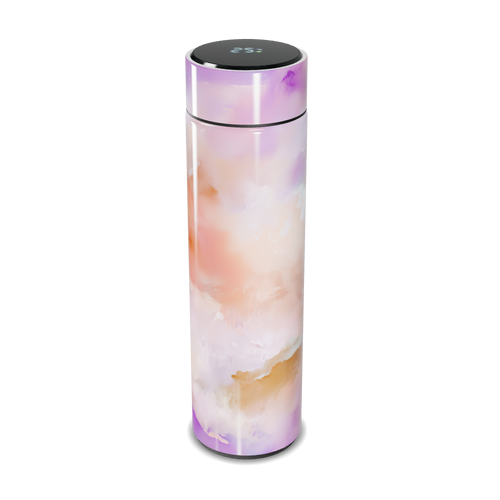 Garrafa Térmica Touch - Estampa Marmorizada