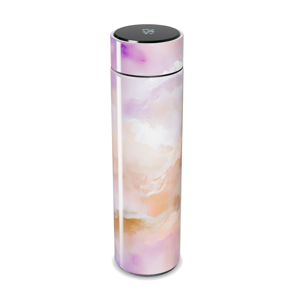 Garrafa Térmica Touch - Estampa Marmorizada