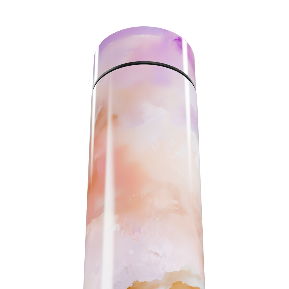 Garrafa Térmica Touch - Estampa Marmorizada