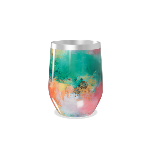 Copo Térmico Slim - Colorido Aquarela