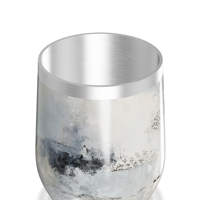 Copo Térmico Slim - Estampa Marmorizada Aço Inox