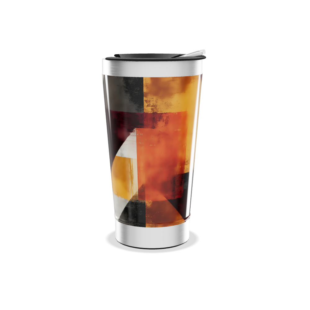 Copo Térmico - Com Estampa Geométrica