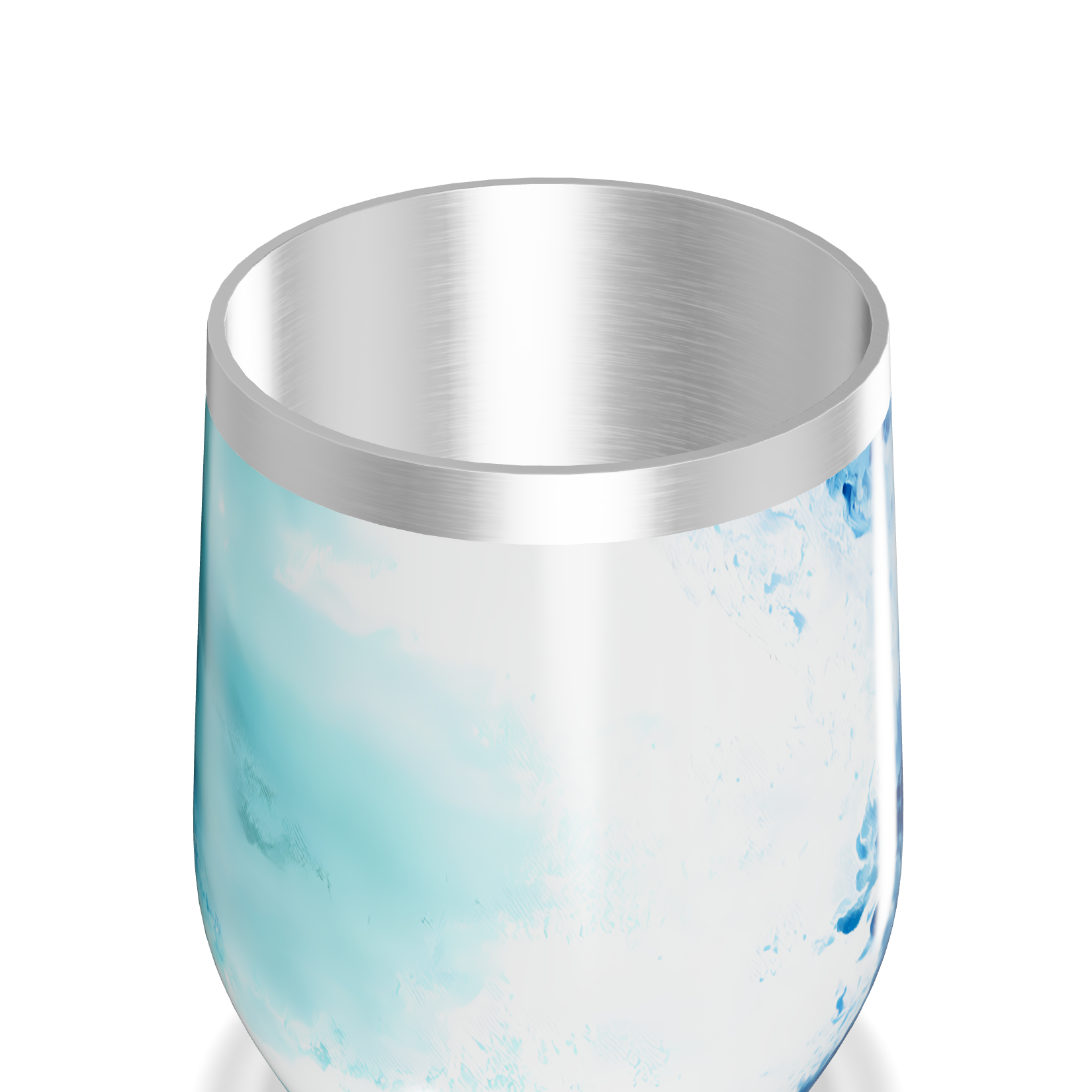 Copo Térmico Slim - Azul Marinho Marmorizado