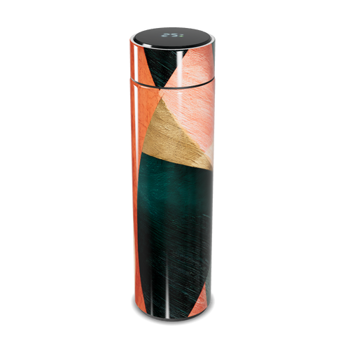 Garrafa Térmica Touch - Design Colorido Abstrato