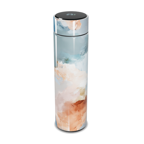 Garrafa Térmica Touch - Estampa Marmorizada