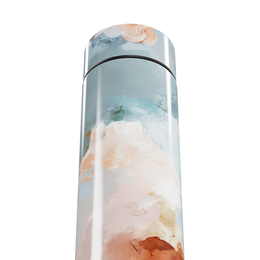 Garrafa Térmica Touch - Estampa Marmorizada