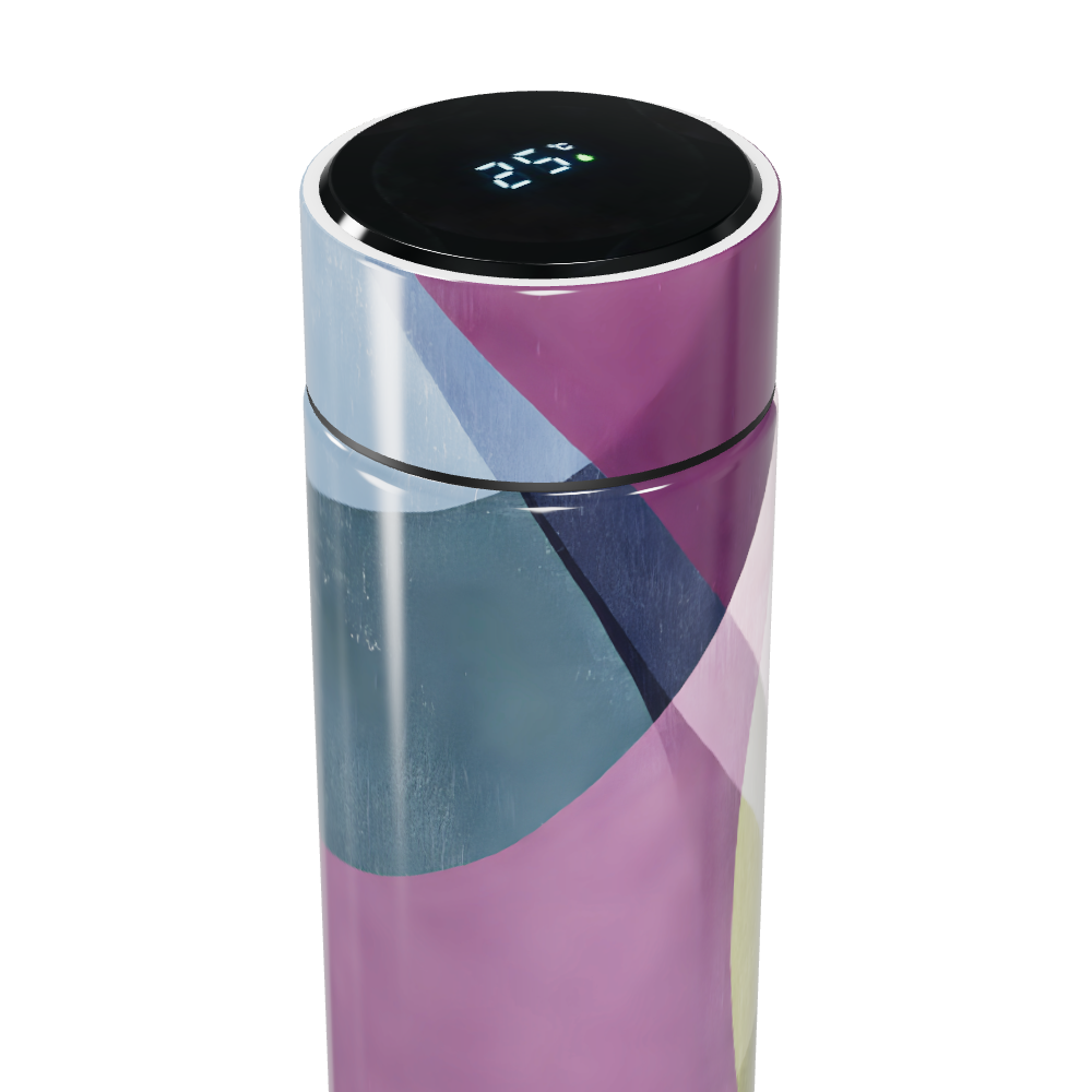 Garrafa Térmica Touch - Colorida com Display Digital
