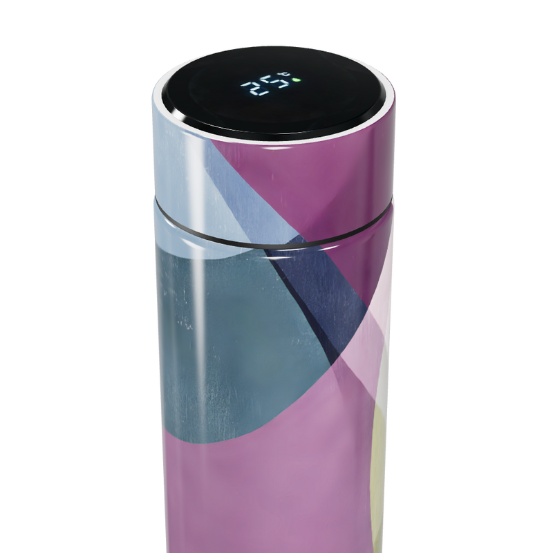 Garrafa Térmica Touch - Colorida com Display Digital