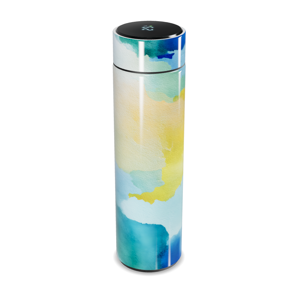 Garrafa Térmica Touch - Estampa Colorida Digital