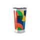 Copo Térmico - Estampa Colorida Aço Inox