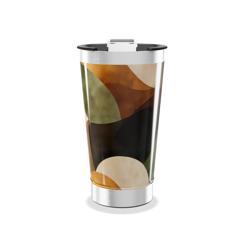 Copo Térmico - Estampa Abstrata