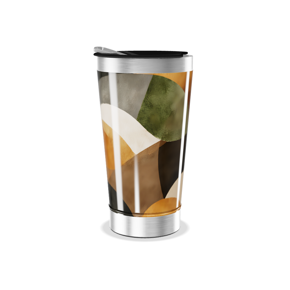 Copo Térmico - Estampa Abstrata
