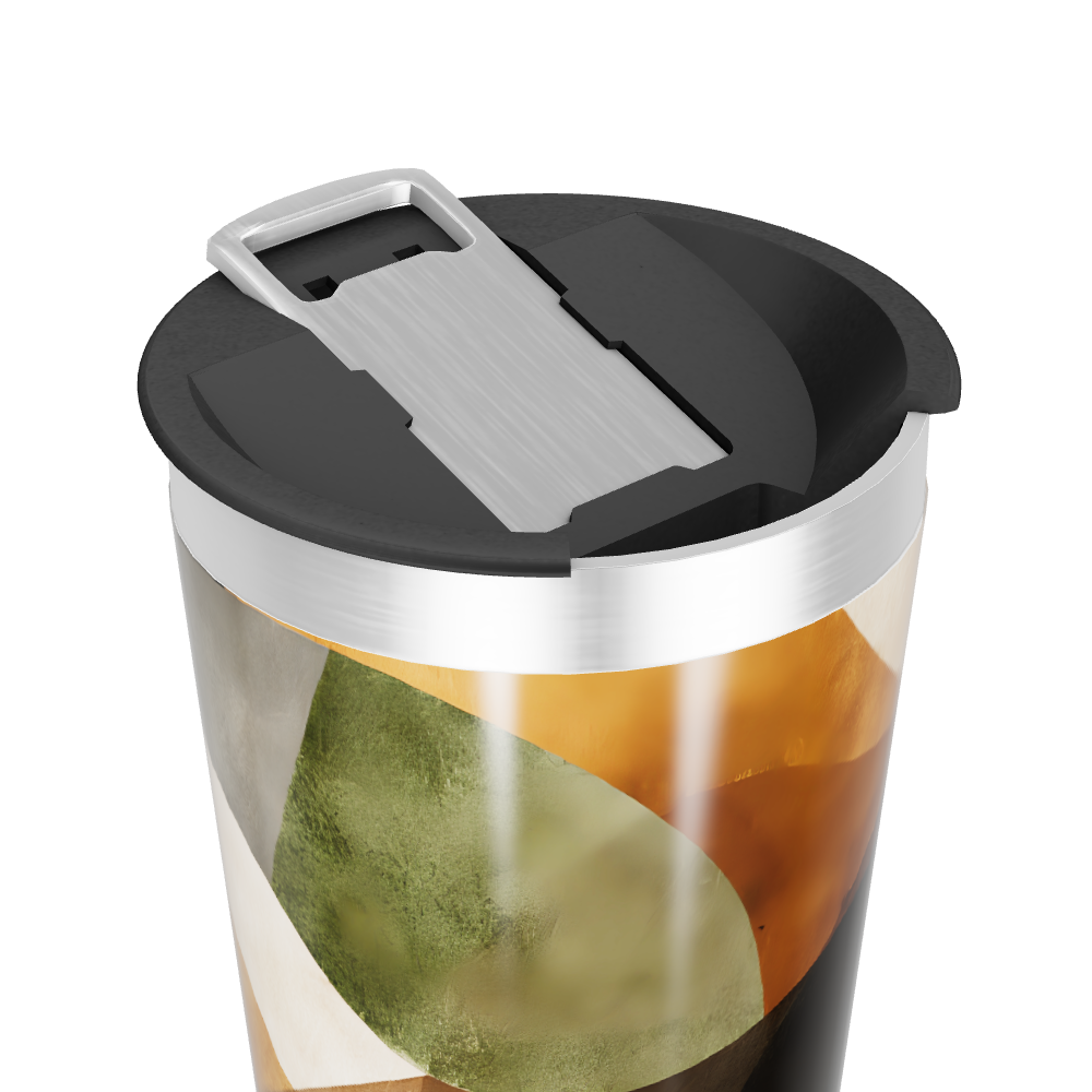 Copo Térmico - Estampa Abstrata