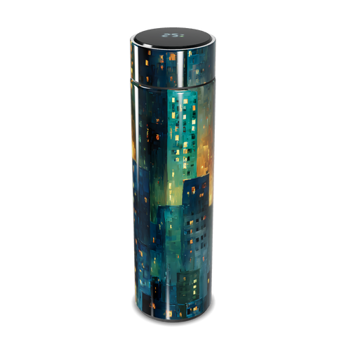 Garrafa Térmica Touch - Estampa Noturna