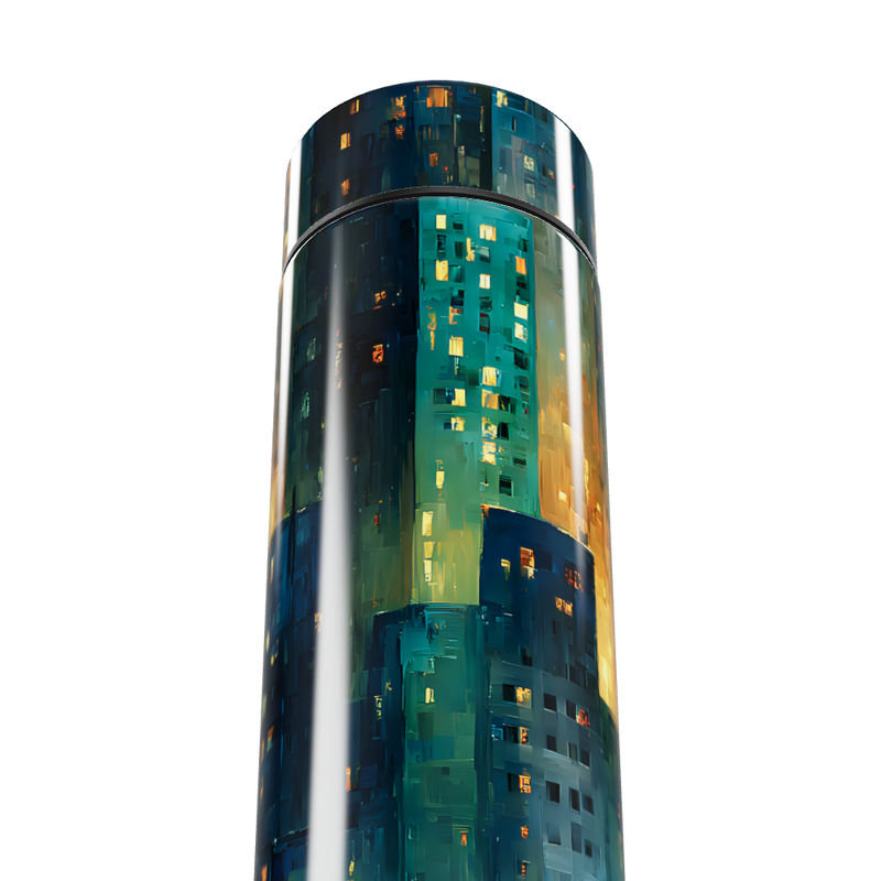 Garrafa Térmica Touch - Estampa Noturna