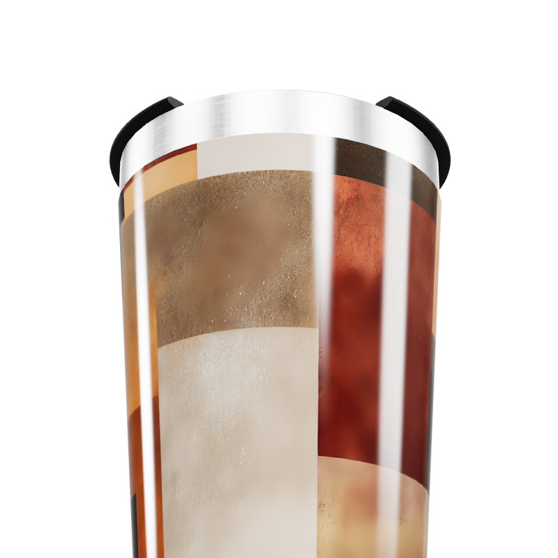 Copo Térmico - Estampado Geométrico Colorido