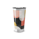 Copo Térmico - Estampa geométrica colorida