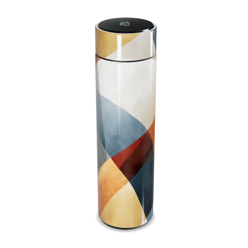 Garrafa Térmica Touch Estampada Colorida