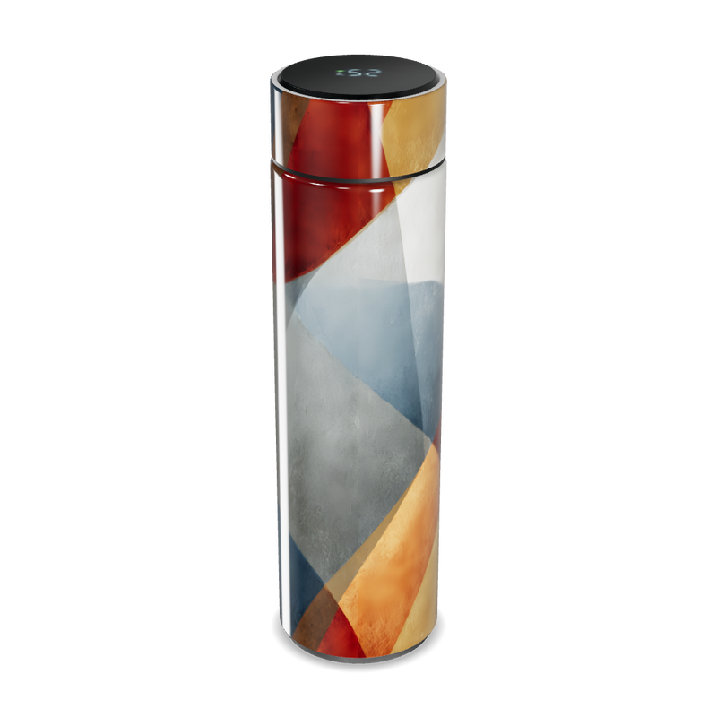 Garrafa Térmica Touch Estampada Colorida