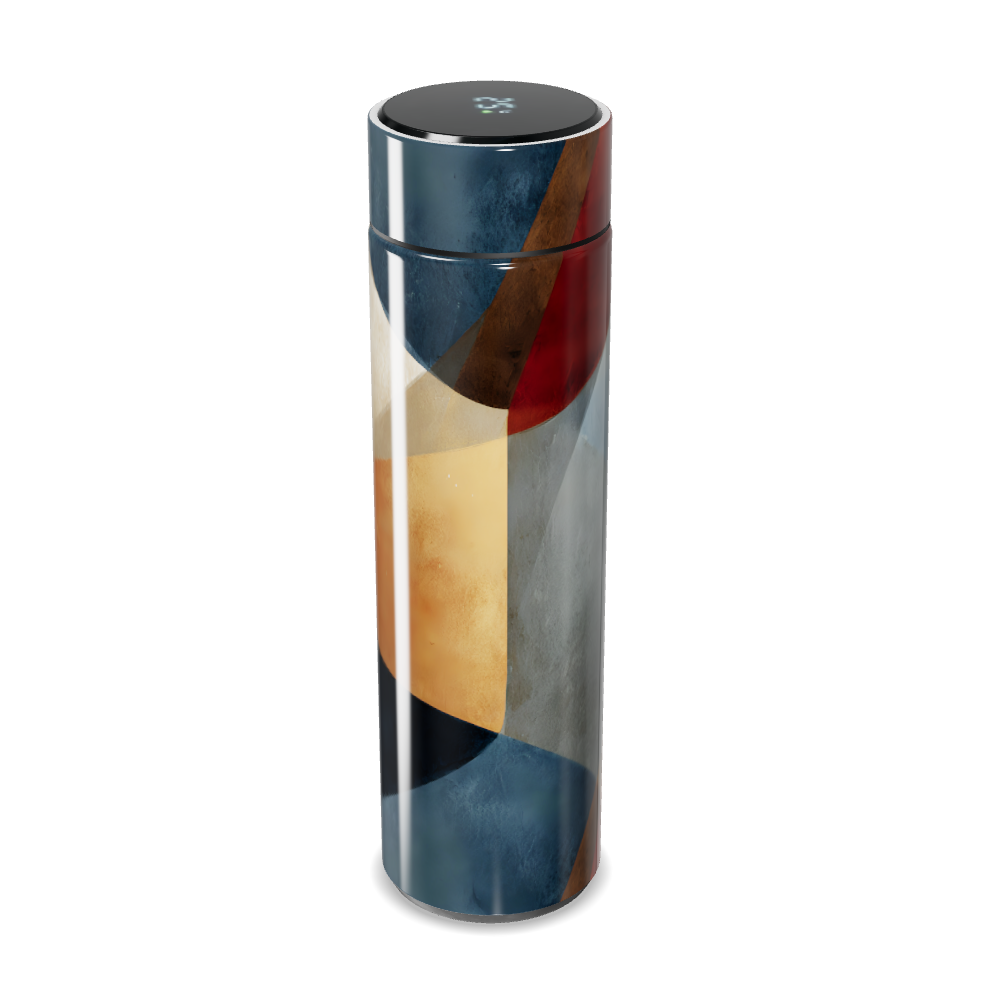 Garrafa Térmica Touch Estampada Colorida