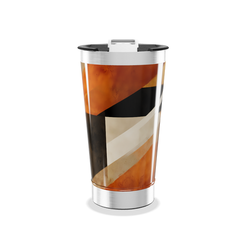 Copo Térmico - Estampa Geométrica Colorida