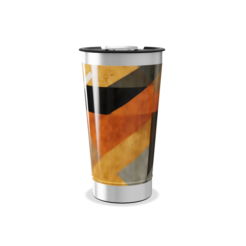 Copo Térmico - Estampa Geométrica Colorida