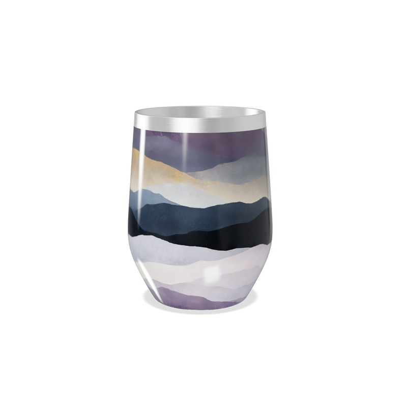 Copo Térmico Slim - Montanhas Coloridas