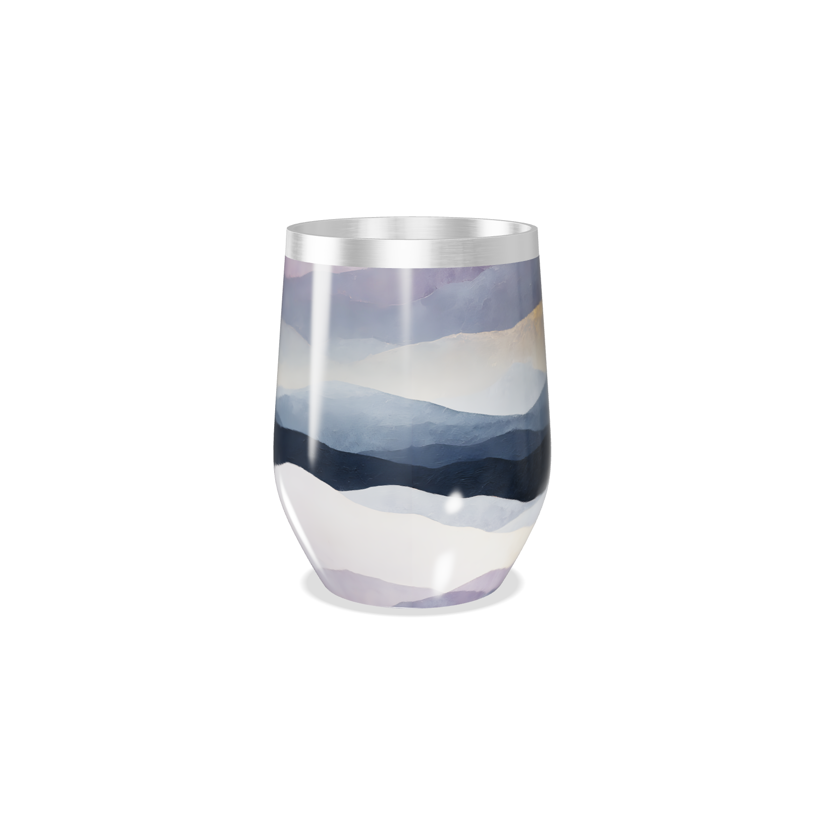 Copo Térmico Slim - Montanhas Coloridas