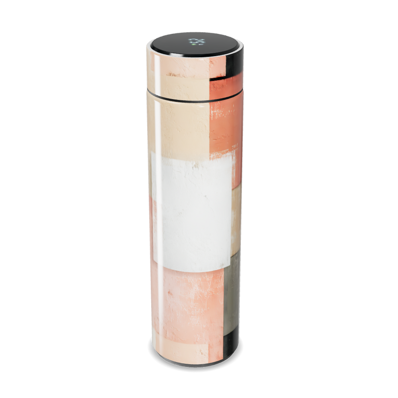 Garrafa Térmica Touch - Estampa Geométrica Colorida