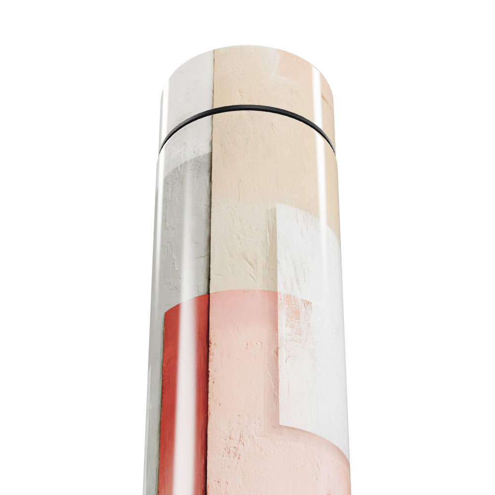 Garrafa Térmica Touch - Estampa Geométrica Colorida